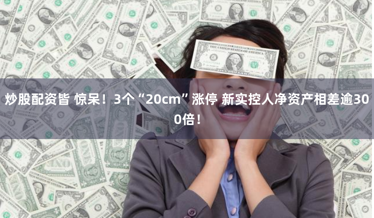 炒股配资皆 惊呆！3个“20cm”涨停 新实控人净资产相差逾300倍！